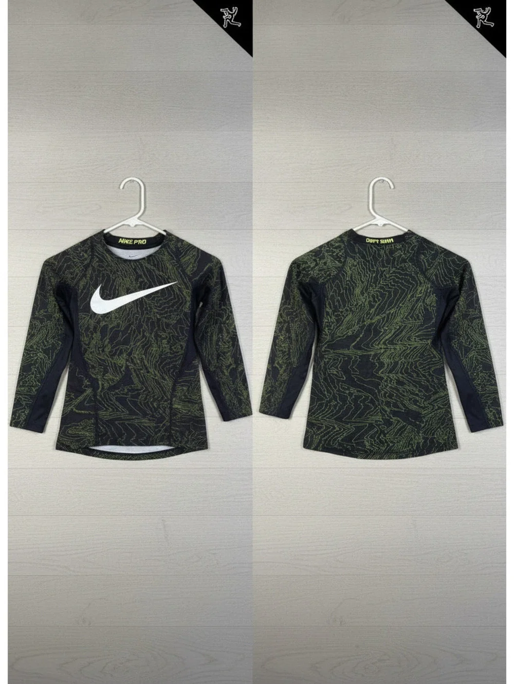 Nike Pro Dri-Fit Fitted Long Sleeve Athletic Shirt